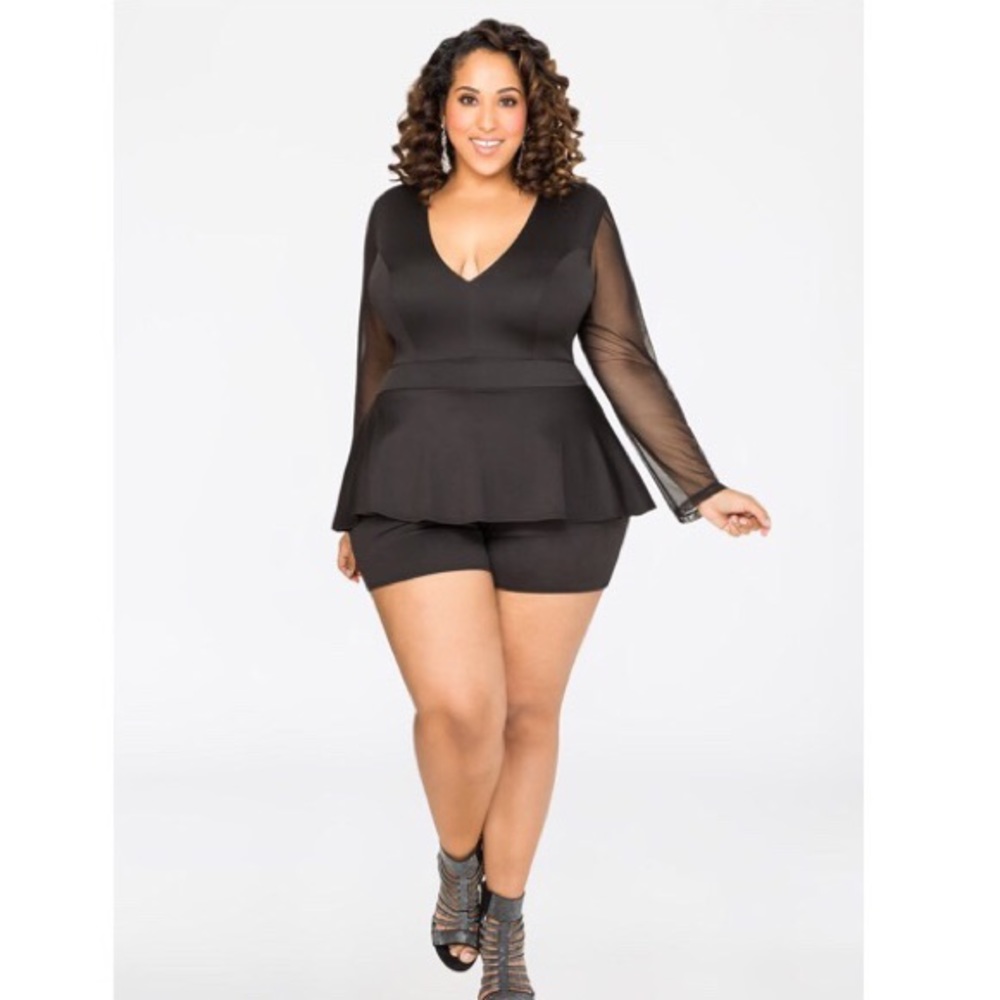 Peplum Romper
